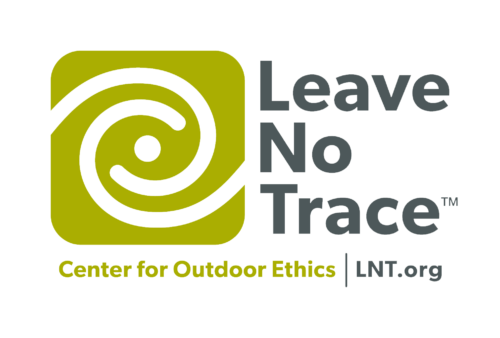 Leave No Trace logo and tagline