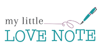 My Little Love Note logo